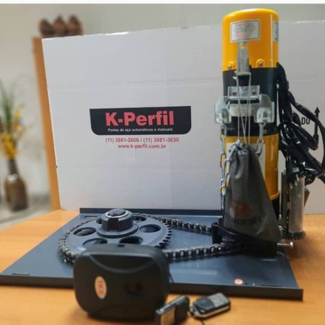 Motor para Porta de Aço com Instalação Técnica | K-Perfil